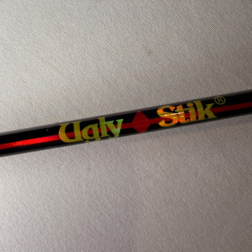 Shakespeare Ugly Stik Spinning Rod 5ft Light Action 4-10lb Black Red MSSPKIT502L